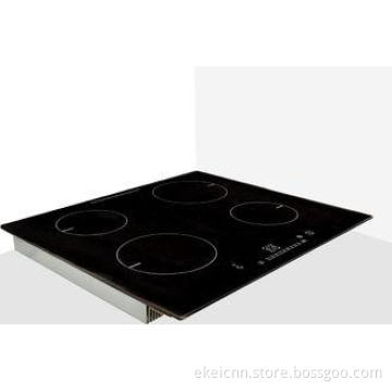 Touch Control 4 Heating Zone Electric Four Burner Induction